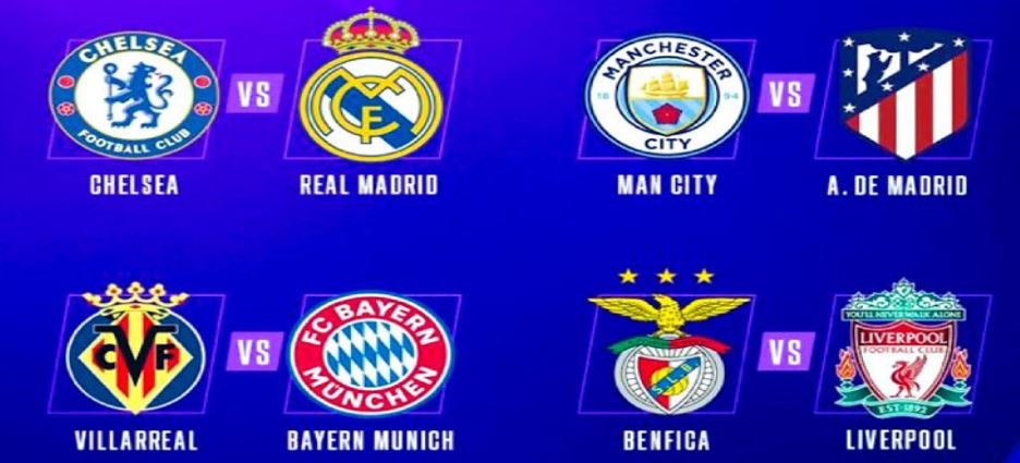 Definen Cuartos de Final de Champions League