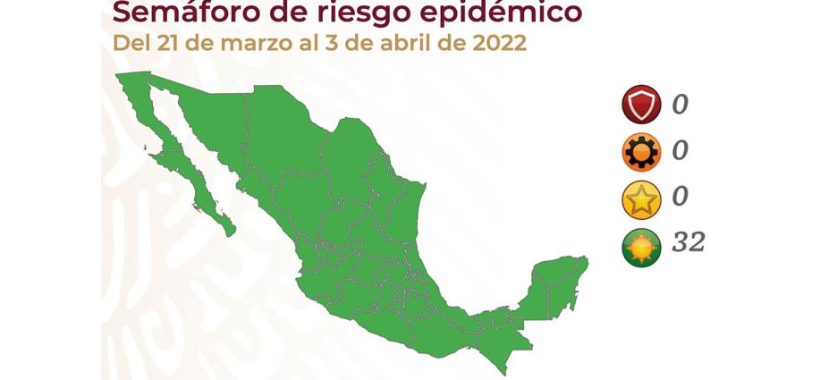 El país se pinta de verde