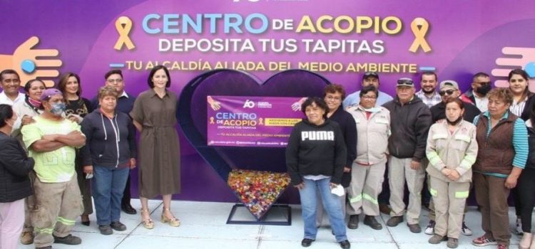 Recolectan tapitas para apoyar a niños con cáncer