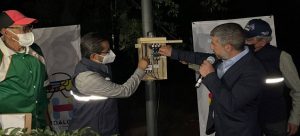 Roban cableado en parque Cañitas