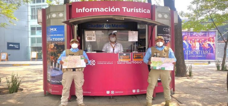 Despliegan Policía Turística en la CDMX