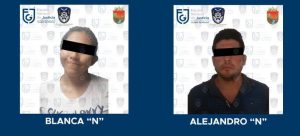 Detienen a pareja de asesinos