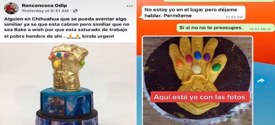 Pastelería arruina fiesta