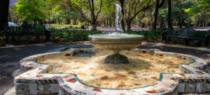 Rehabilitan fuentes del Bosque de Chapultepec