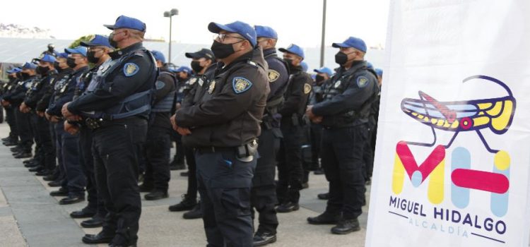 Triplicarán número de policías en Miguel Hidalgo