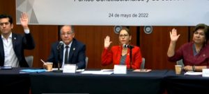 Asimismo, informó que a la Primera Comisión le han sido turnadas 72 proposiciones con puntos de acuerdo.