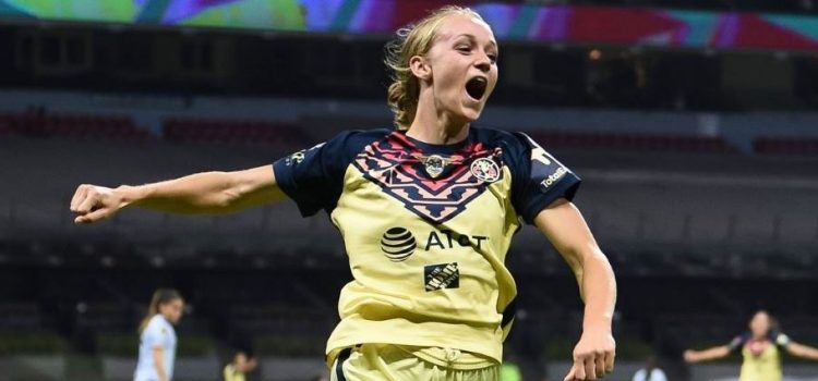 Sarah Luebbert se despide del América