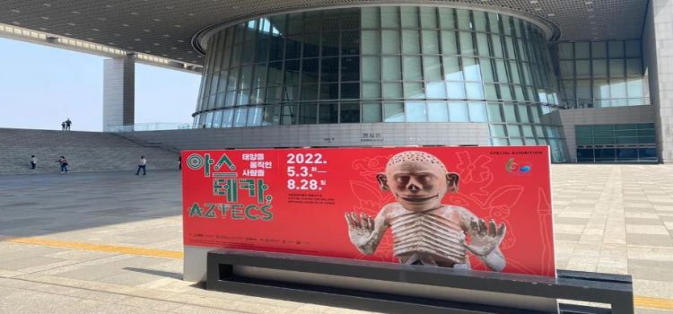 Un éxito exposición de “Aztecas” en Corea del Sur