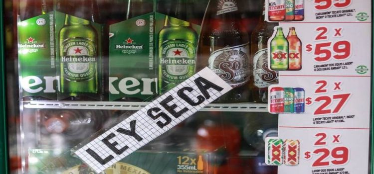 Ley seca en CDMX para el 15 y 16 de septiembre