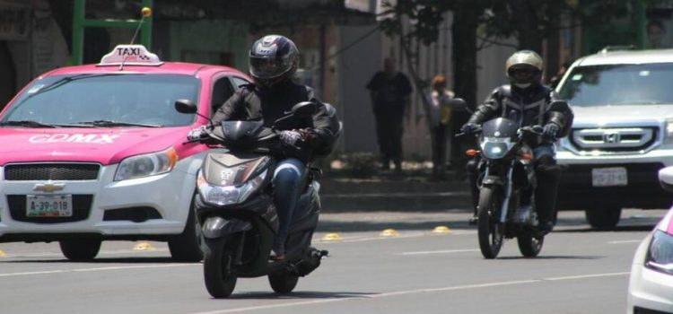 Incrementa el uso de motocicletas en  CDMX