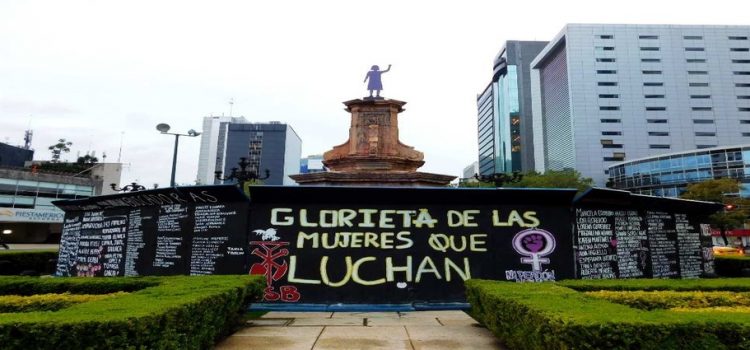 Invitan al diálogo por la Glorieta de las Mujeres que Luchan