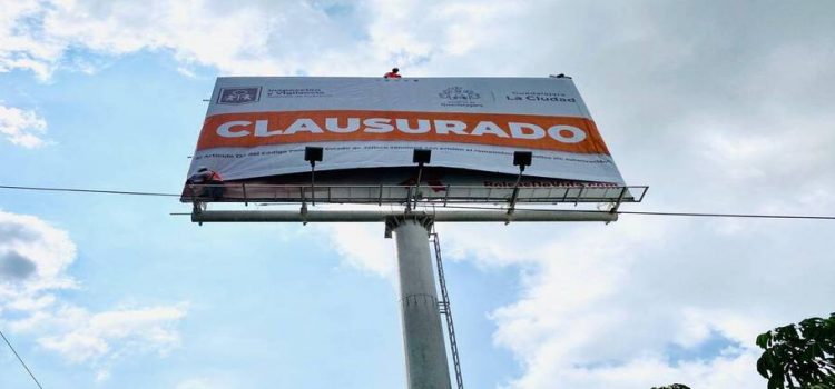 Primera vinculación a proceso por Ley de Publicidad Exterior