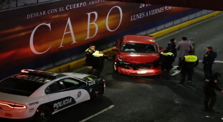 Dos accidentes viales en la alcaldía Gustavo A. Madero