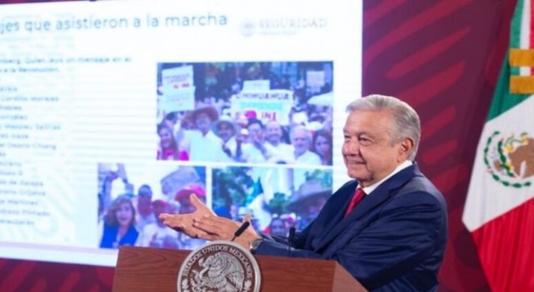 AMLO: La marcha fue un “estriptis político del conservadurismo”