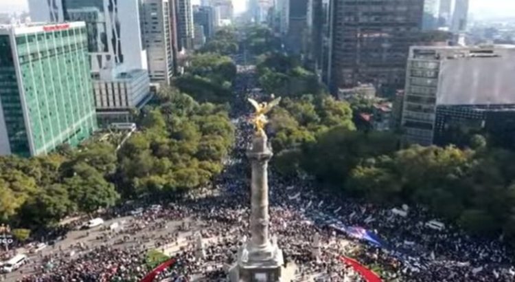 Marcha del presidente Andrés Manuel López Obrador