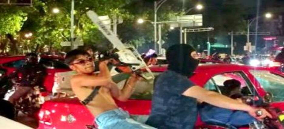 57 detenidos por rodadas del terror en la Ciudad de México