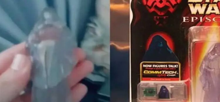 Durante 15 años le rezó abuelita a una figura de Star Wars