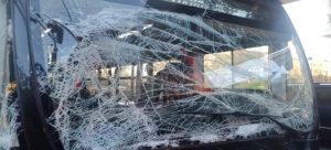 Se impacta una unidad de Trolebús contra Metrobús en avenida Tláhuac