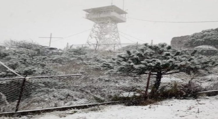 Nevó en tres alcaldías de la Ciudad de México