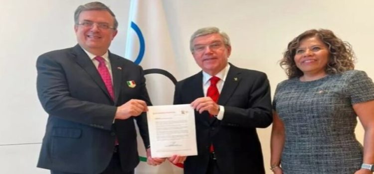 Marcelo Ebrard postula oficialmente a México como sede de los Juegos Olimpicos 2036