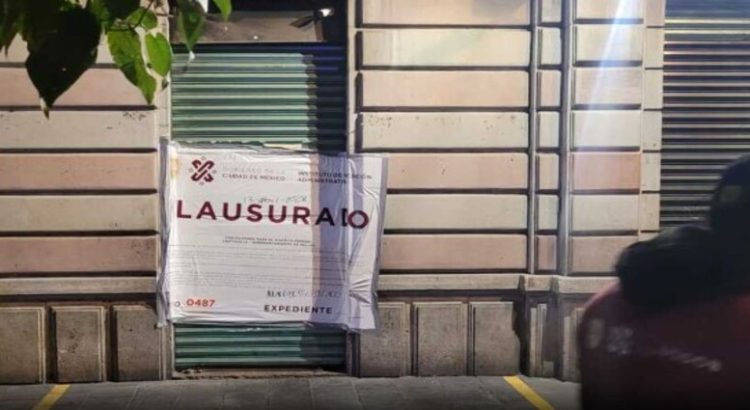 Clausuran 11 establecimientos en la alcaldía Cuauhtémoc