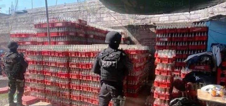 Aseguran cargamento de Coca