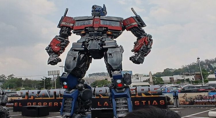 Los Transformers están en la Ciudad de México