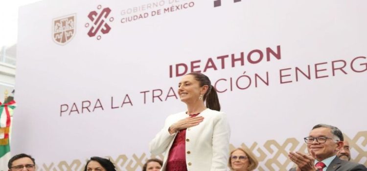 Claudia Sheinbaum inauguró el Ideathon