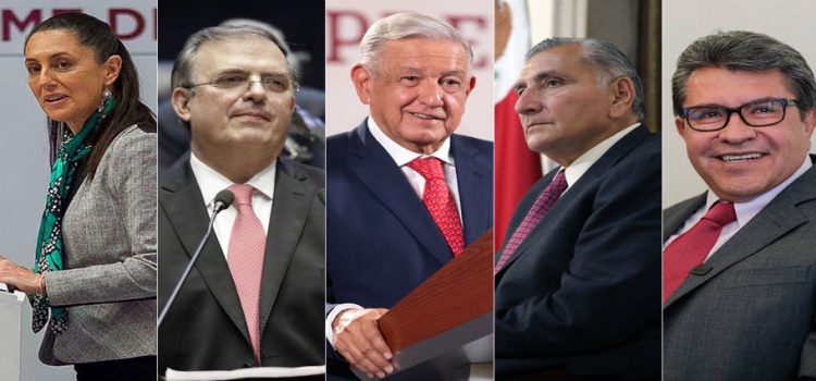 AMLO espera la renuncia de las “corcholatas”