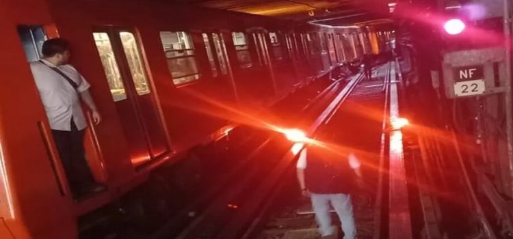 Desalojaron tren de la línea 1 del Metro