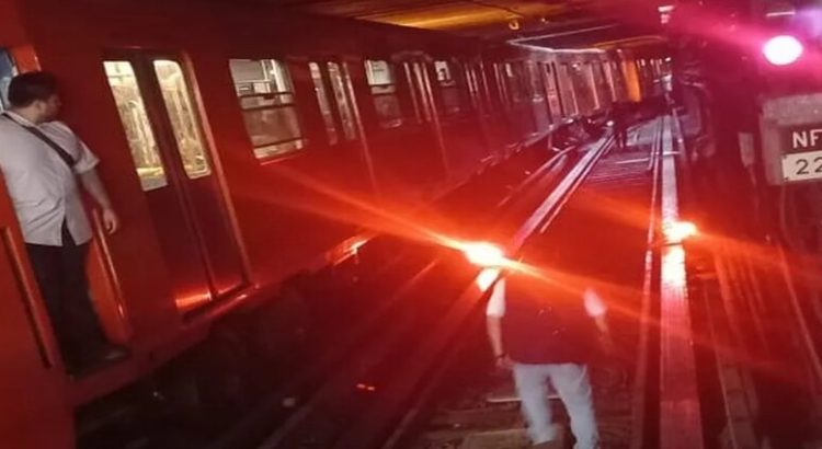 Desalojaron tren de la línea 1 del Metro