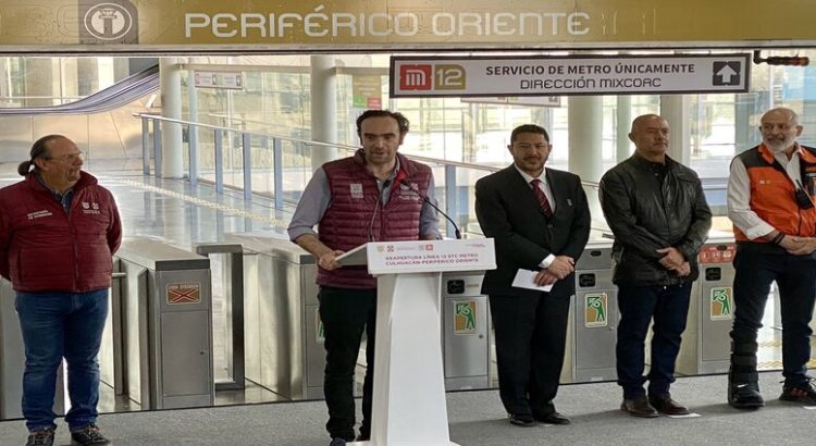 Reapertura de las primeras estaciones del tramo elevado de la Línea 12