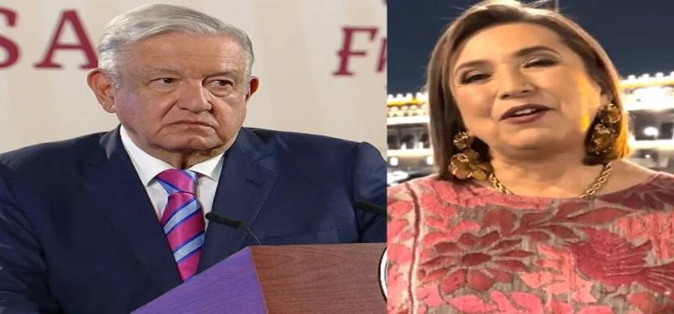 AMLO señala que la oposición no logró elevar la candidatura de Xóchitl Gálvez