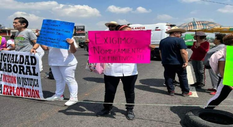 Personal médico protesta por que no quieren ser parte del IMSS-Bienestar