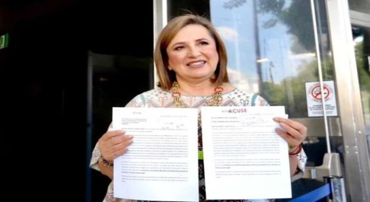 Xóchitl Gálvez presentó demanda de amparo contra la Secretaría de CdMx