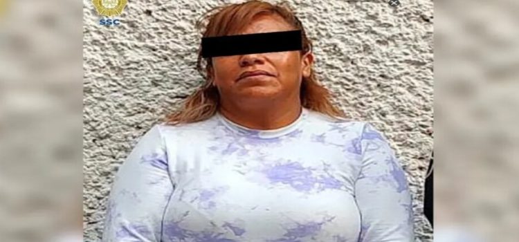 Detienen a ‘La Jefa’ presunta líder de célula delictiva en CDMX