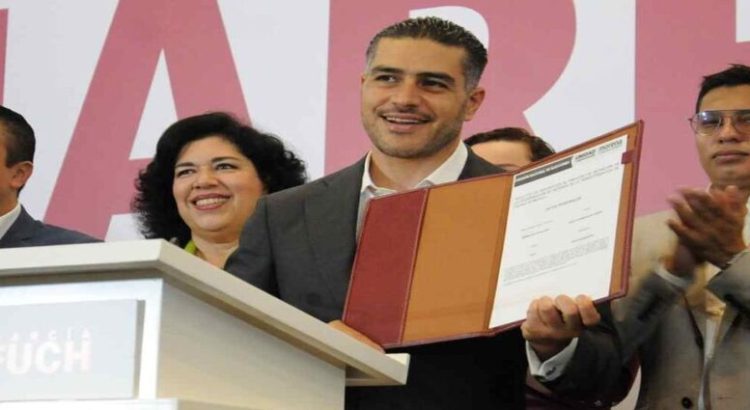 García Harfuch se registró oficialmente al proceso interno de Morena por la jefatura de Gobierno