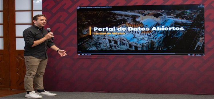 Gobierno de CDMX presenta el Portal de Datos Abiertos de la capital