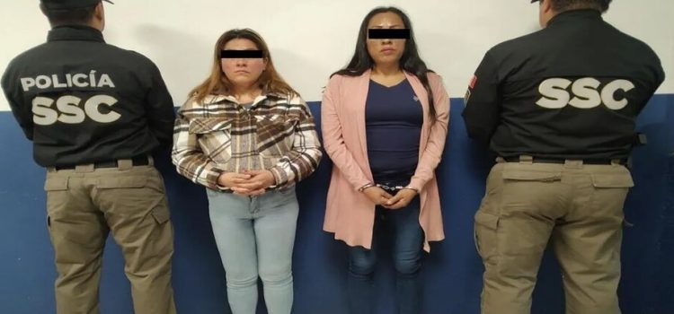 Detienen a dos mujeres por robo en la colonia Villa Aragón