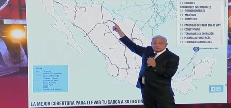 AMLO espera respuesta para establecer las nuevas rutas de trenes para pasajeros