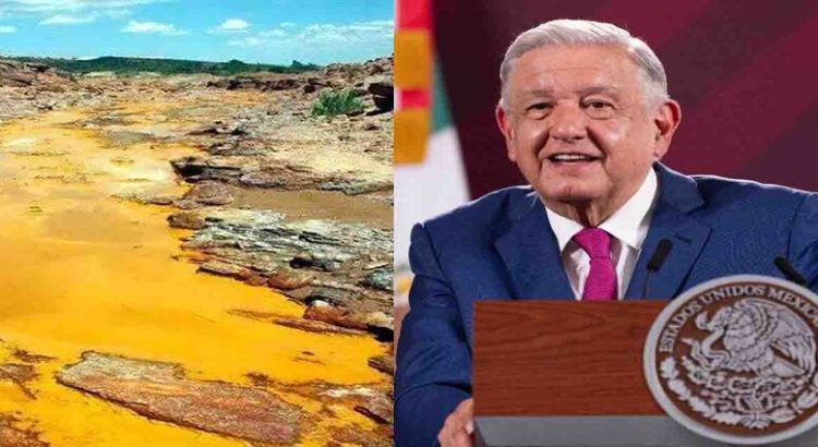 AMLO informó que Grupo México tiene intención de solucionar contaminación en Río Sonora