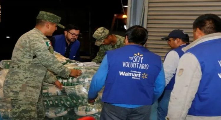 Organizadores del GP donaron 50 toneladas de víveres para damnificados de Guerrero