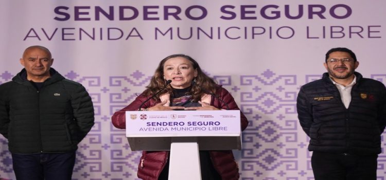 Inauguran en la alcaldía Benito Juárez el Sendero Seguro Camina Libre, Camina Segura “Municipio Libre”