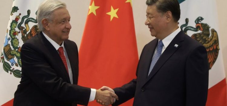 AMLO tiene la primera reunión bilateral con el presidente de China, Xi Jinping