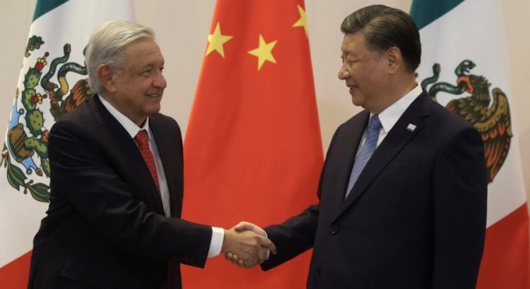 AMLO tiene la primera reunión bilateral con el presidente de China, Xi Jinping