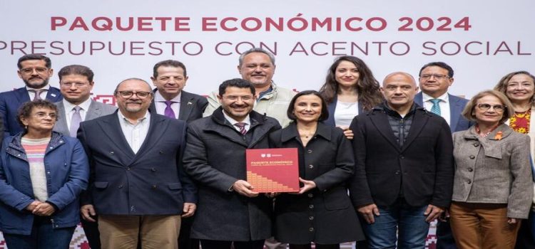 Presenta Batres iniciativa de ley de ingresos por 267 mil 965.4 mdp para el 2024