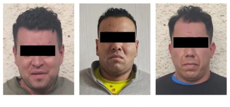 Detienen a tres presuntos integrantes de célula delictiva dedicada al robo vehículos en CdMx