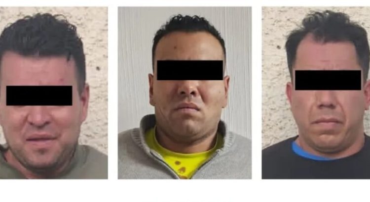 Detienen a tres presuntos integrantes de célula delictiva dedicada al robo vehículos en CdMx