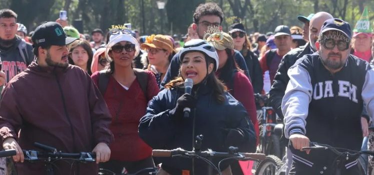 Clara Brugada asegura que impulsará ciclovías en todas las alcaldías de CdMx