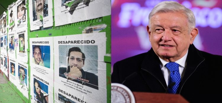 AMLO acusa que hacen uso de la búsqueda de personas desaparecidas con ‘fines politiqueros’